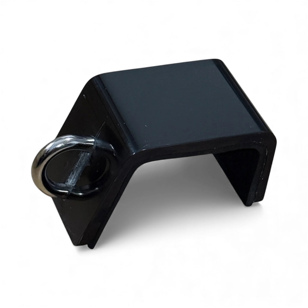 Black Fender Hanger / Hook Narrow boat Fender Hook with Eye Bracket