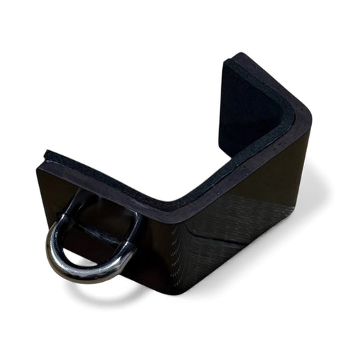 Black Fender Hanger / Hook Narrow boat Fender Hook with Eye Bracket