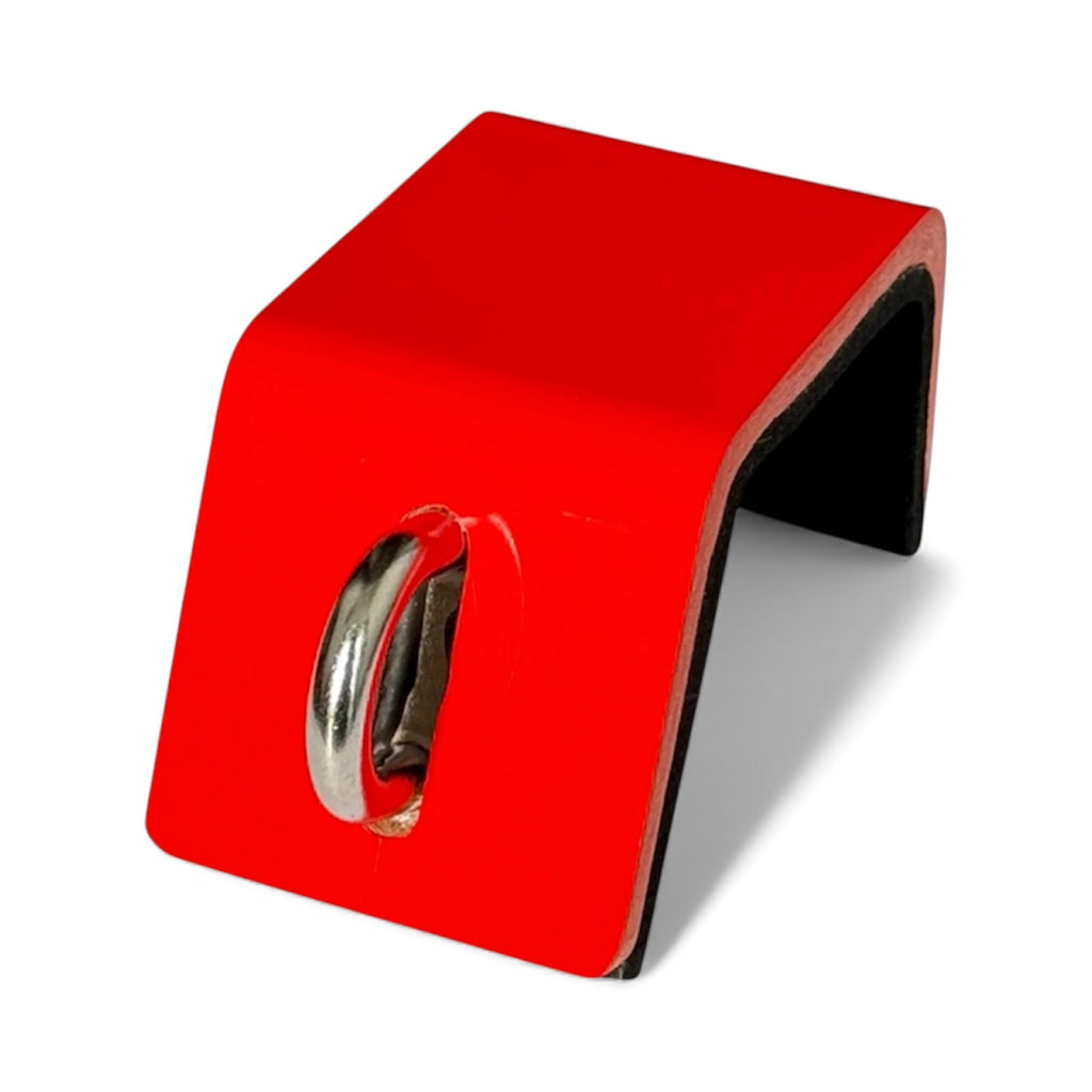 Red Fender Hanger / Hook Narrow boat Fender Hook with Eye Bracket