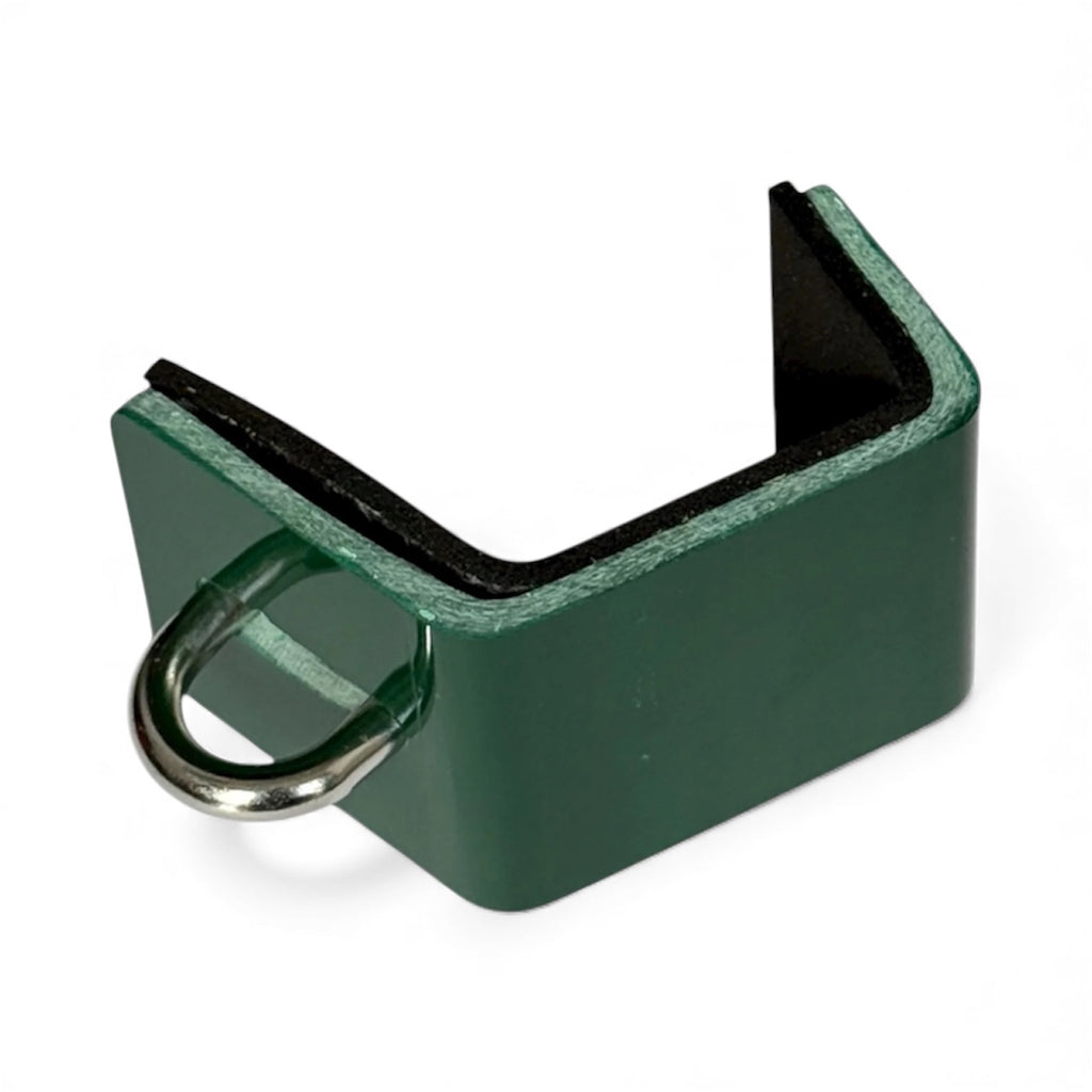 Green Fender Hanger / Hook Narrow boat Fender Hook with Eye Bracket