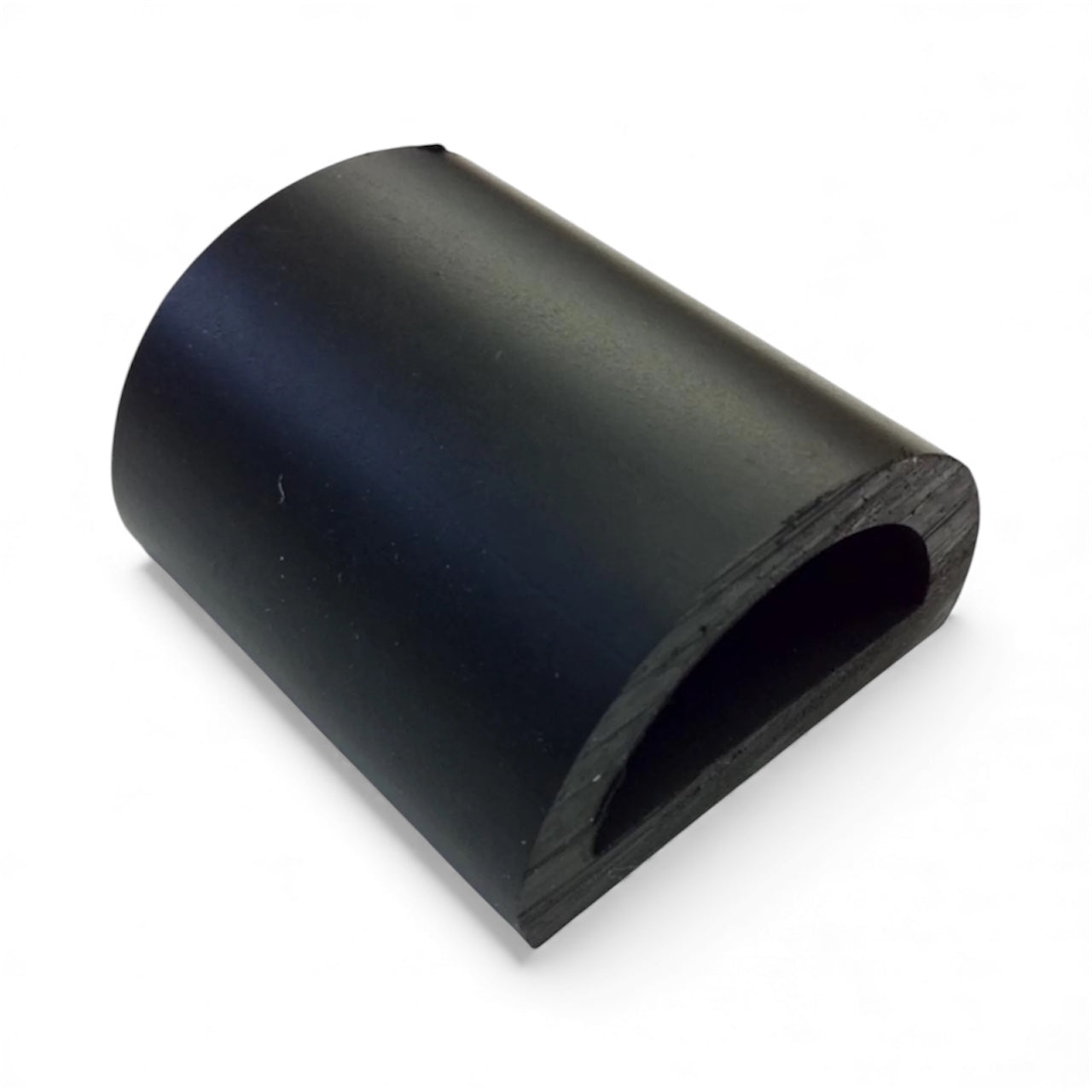 Boat D Fender 100MM Base Rubbing Strake Black