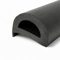 Boat D Fender 63MM Base Rubbing Strake Black 9 Metre Roll