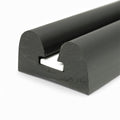 Boat B Fender 60MM Wide Rubbing Strake Black With Fixing Strip Insert