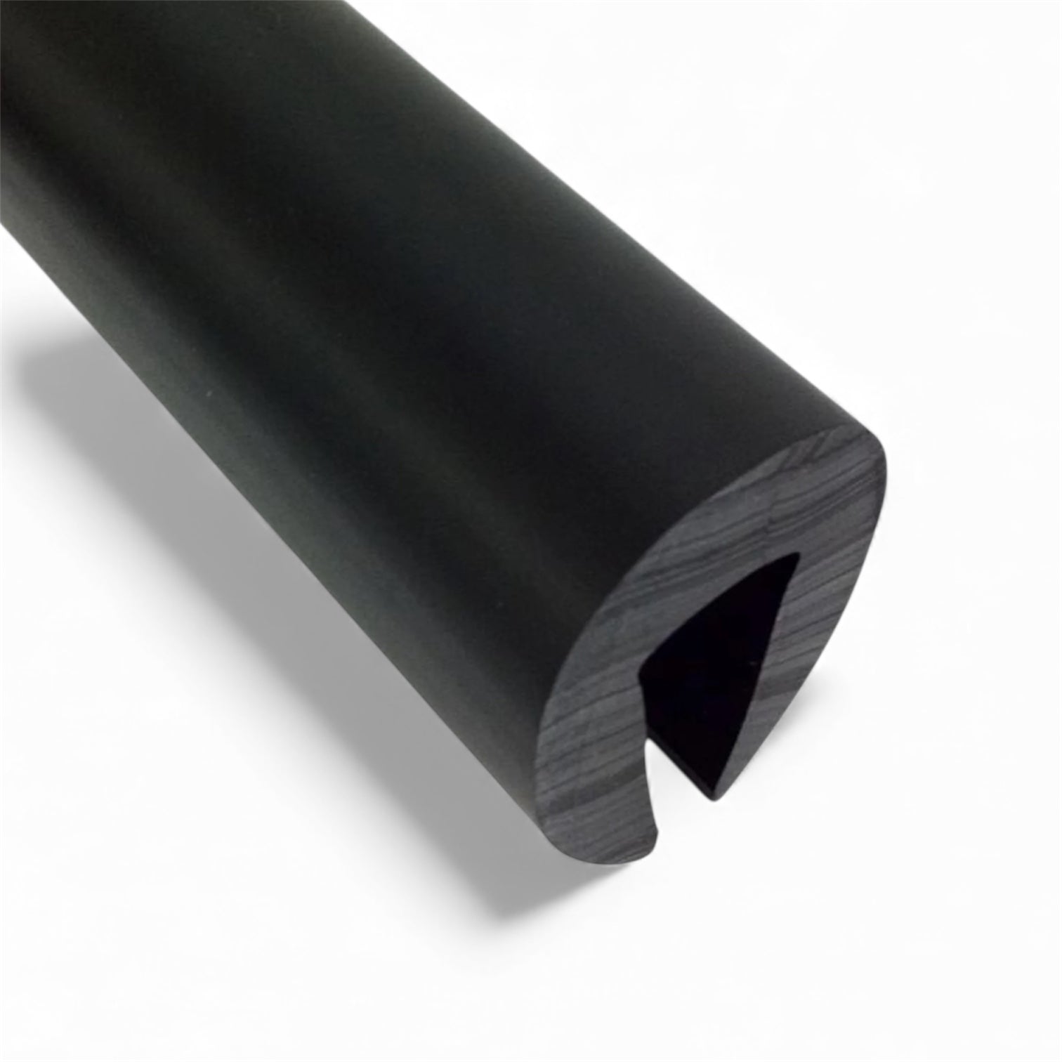 Boat U Fender 10MM Flange Rubbing Strake Black