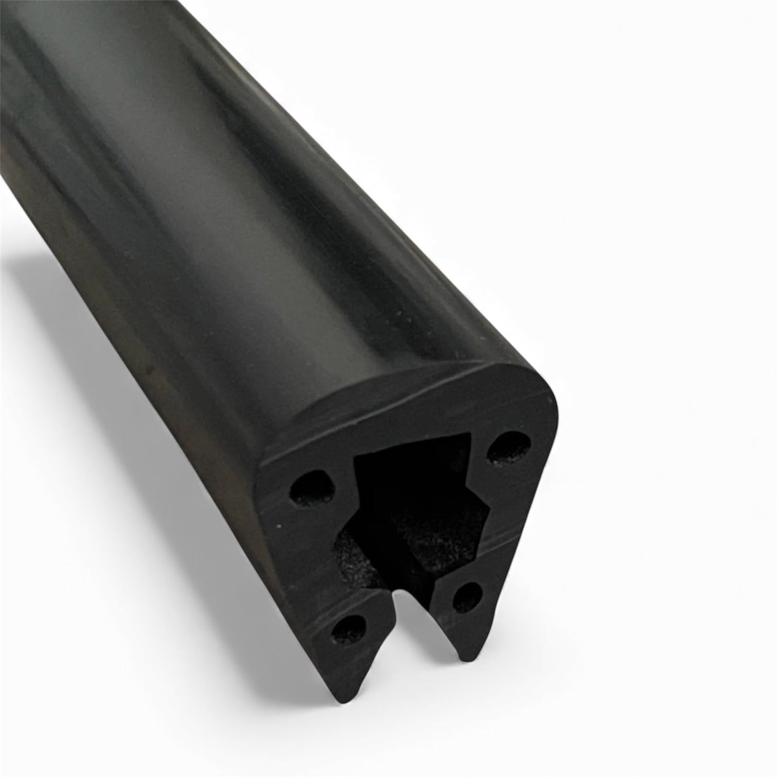 U Fender 9MM Riveted Flange Rubbing Strake Black