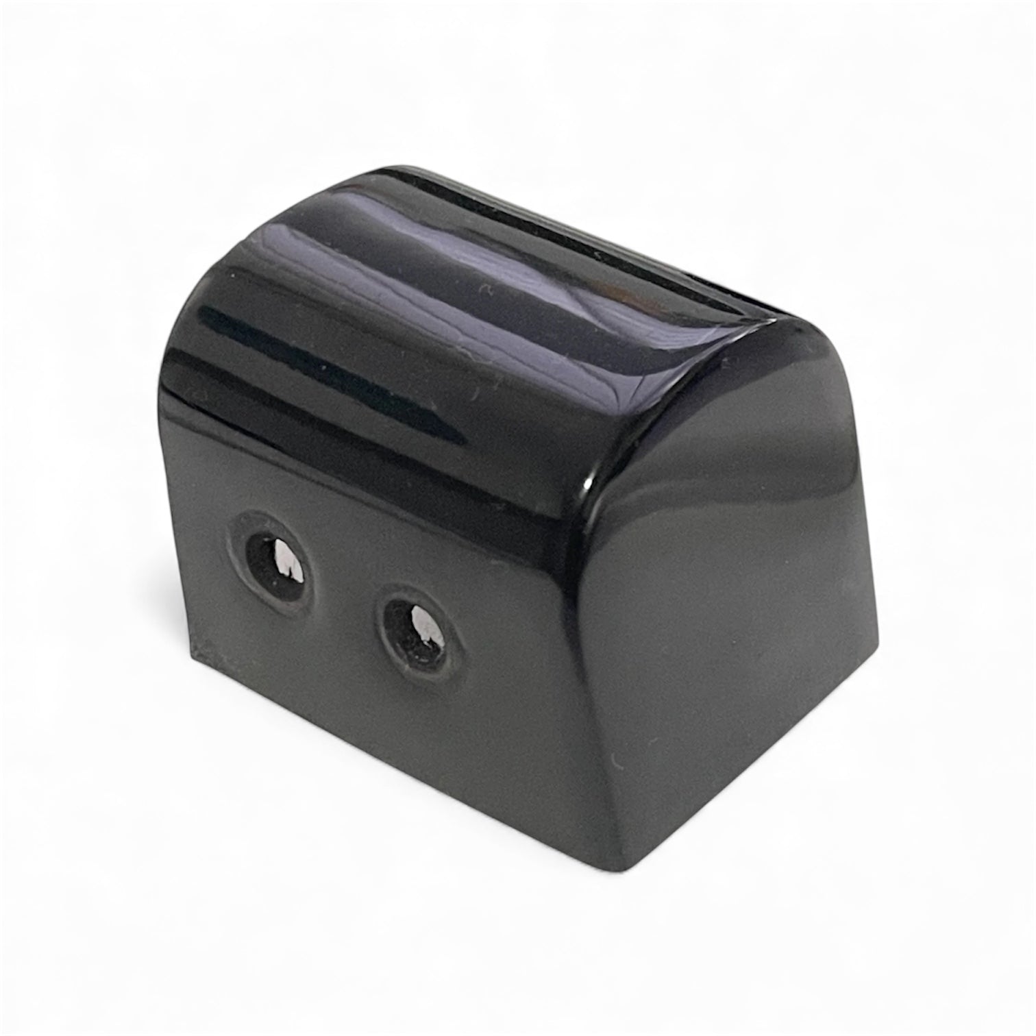 Fender End Cap U Section Rubbing Strake Profile 9MM Riveted Flange Black