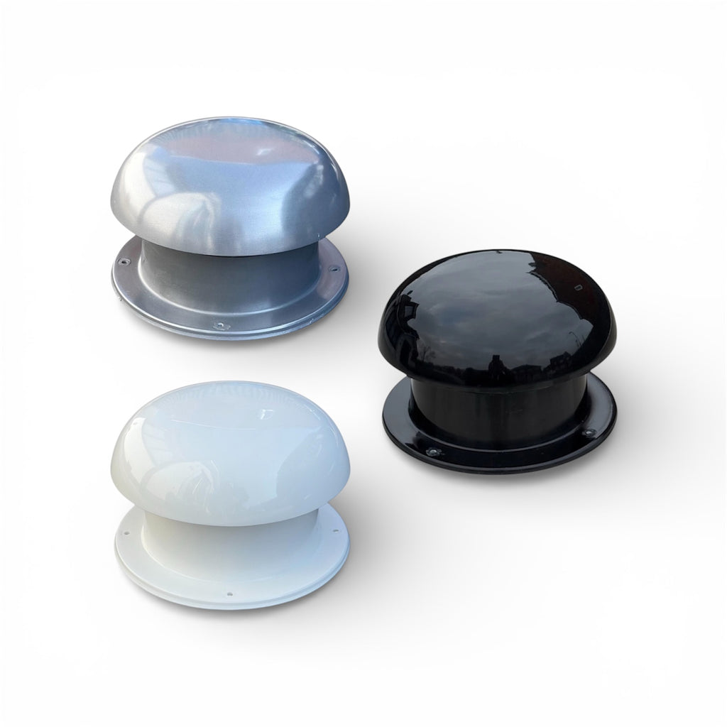 Narrowboat Mushroom Roof Vent 7" X 4 1/2" Canal, River, Narrow Boat Ventilation