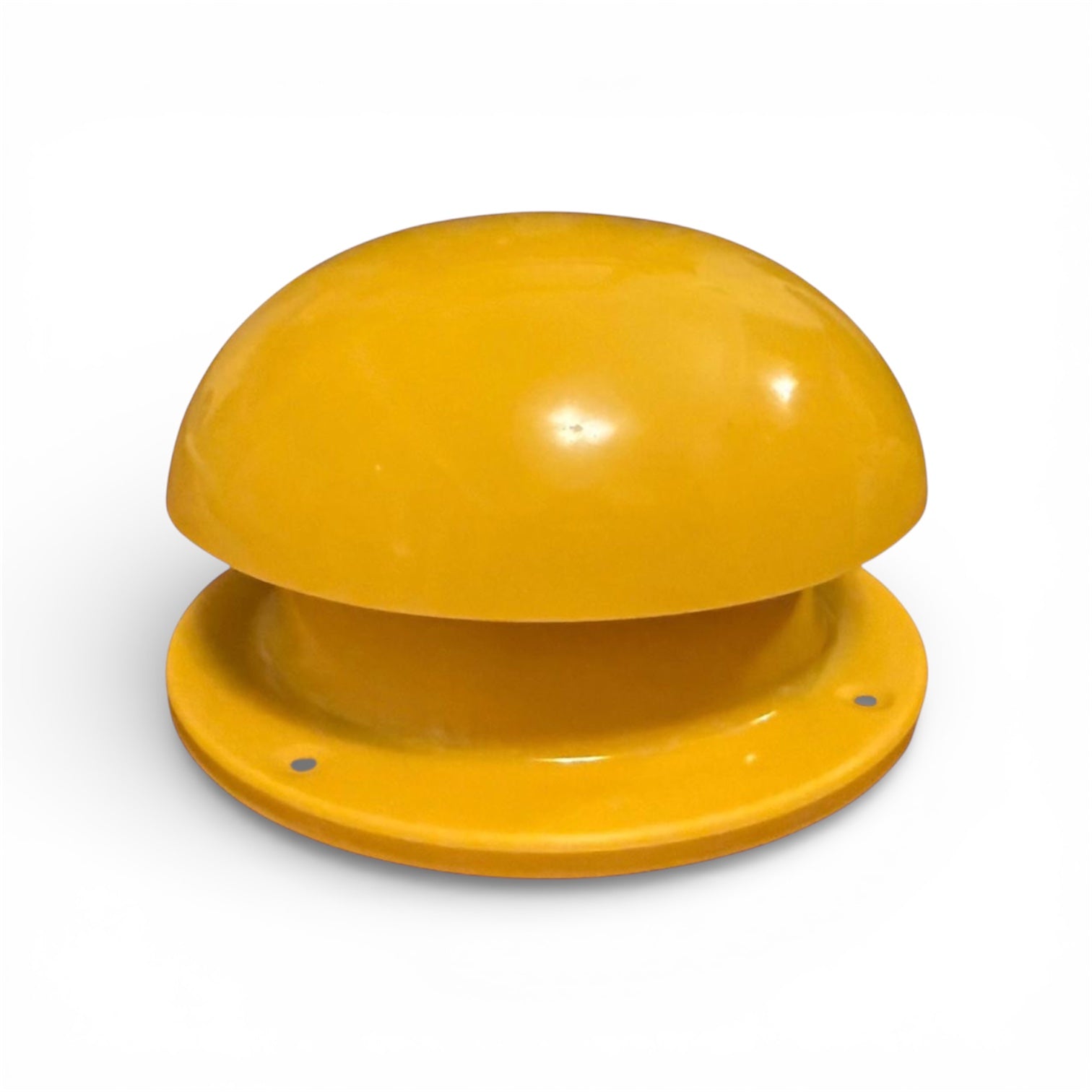 Yellow Narrowboat Mushroom Roof Vent 6" X 4" Canal, River, Narrow Boat Ventilation