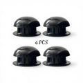 4 PCS Mushroom Vent 6" X 4" Roof Vent Canal Narrow Boat Black